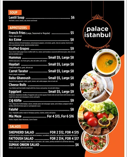 Palace Istanbul Kebab House